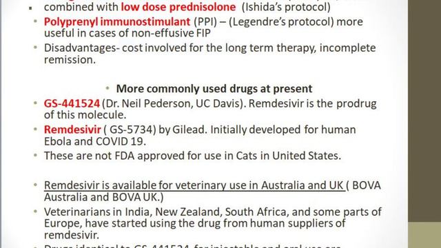 Feline Infectious Peritonitis Or FIP In Cats : Part 2 : Diagnosis And Treatment