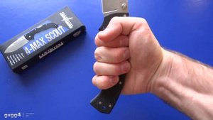 САМЫЙ КРЕПКИЙ складной нож! Cold Steel 4 Max scout