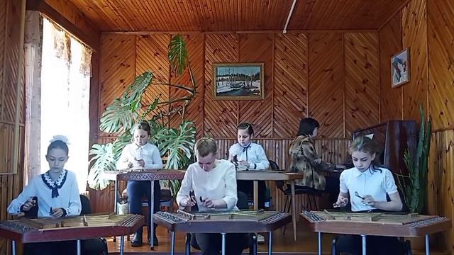 Ансамбль цимбалистов "Старинная французкая песенка"