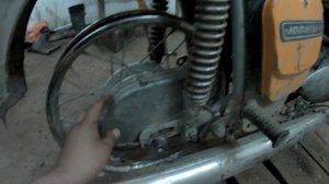 Часть 1 ИЖ Юпитер 5 переделка под кроссовый мотоцикл.