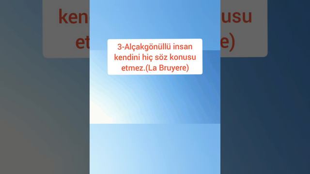 Bu cümle hakkında ne düşünüyorsun?