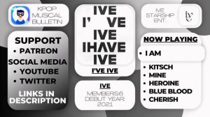 IVE- I AM (Hidden Vocals/Background Vocals)