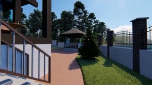 Ландшафтный дизайн проект участка 12 соток