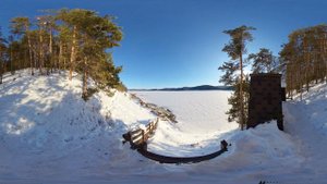 #Байкал ЧИВЫРКУЙСКИЙ ЗАЛИВ ЗИМОЙ (ВИДЕО 360, VR)