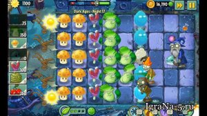 Dark Ages Night 17 - Plants vs Zombies 2 (Прохождение)