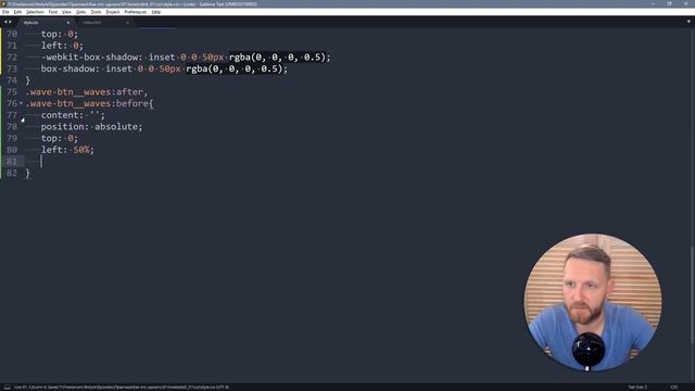 Как сделать красивую кнопку с анимацией CSS HTML // CSS3 эффекты туториал // Фрилансер по жизни