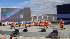 08.09.23 фестиваль "Волжский перепляс". Волгоград. Ансамбль "Волжаночка" Полянка - Калинка.
