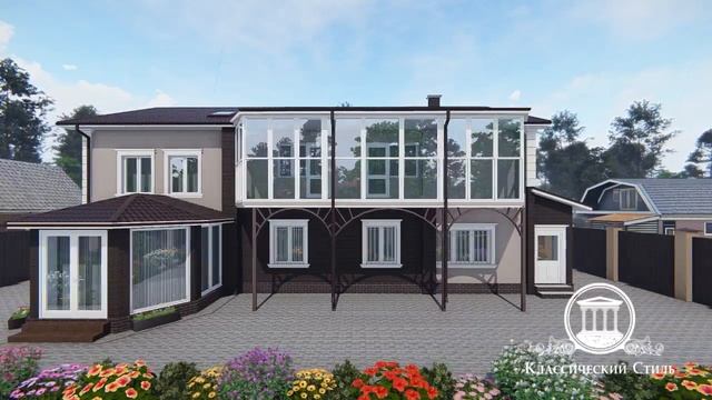 Дизайн проект фасада дома г. Москва смотреть онлайн