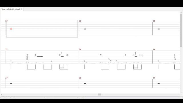 A.D.I.D.A.S. BY KORN GUITAR  AND BASS TABS