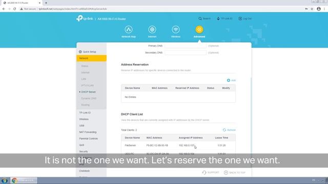 How to Set up Address Reservation on TP-Link Routers Windows смотреть онлайн