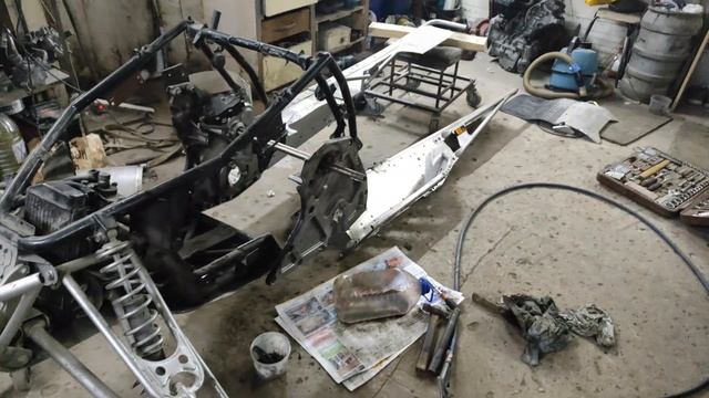 Снегоход YAMAHA PHAZER c двигателем 1KR-FE и гусеницей от NYTRO MTX 162 смотреть онлайн