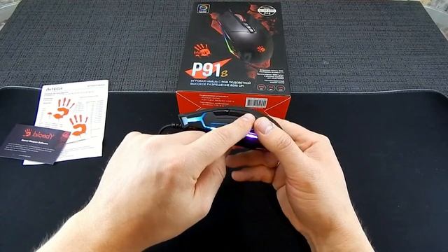 Обзор компьютерной мыки A4Tech Bloody P91s смотреть онлайн