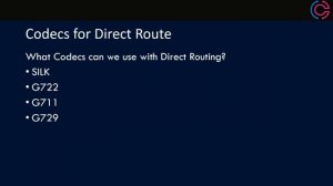 Microsoft Teams Deep Dive into Direct Routing