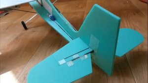 Простой самолет из потолочки 3D Citabria