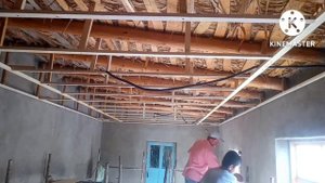 потолок  декор пласт