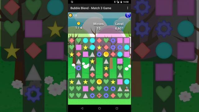 Bubble Blend - Match 3 Game - Level 6601 - Walkthrough