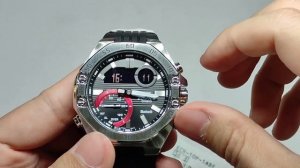 Cara Setting Jam Tangan Casio Edifice ECB-10P-1A