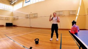 Простой кроссфит комплекс с гирей - сила, характер и много махов!)))