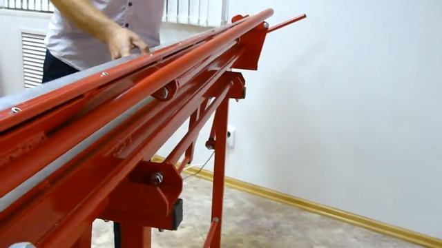 Регулировки листогиба Русич.