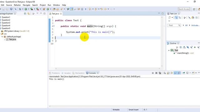 Java Interview Question: The Main Method in Java [Hindi | Urdu]