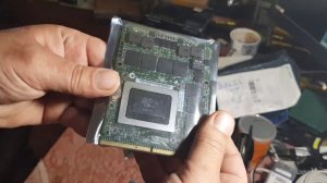 A video card came from a laptop that was not working, I ordered on Aliexpress