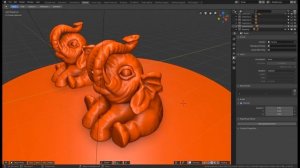Порядок действий при скульптинге в Blender.