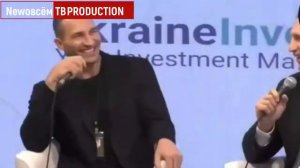 Виталий Кличко пытается произнести слово Digitalization на форуме в Давосе