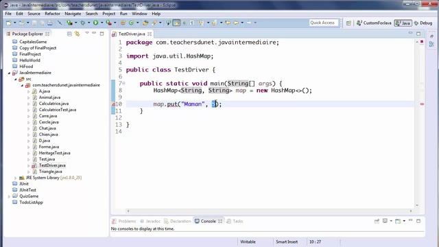 JAVA (Intermédiaire) - 51 - HashMap смотреть онлайн