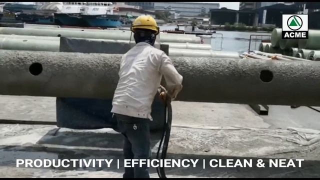 Spraying BASF Emaco S5400 with Acme Equipment смотреть онлайн