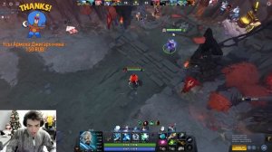 2 УЛЬТЫ = РАМПАГА . РОСТИК НА ЗЕВСЕ С РАПИРАМИ  DOTA 2 НАРЕЗКИ!! Лучшее с ростиком