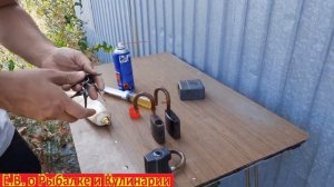 Чем и как смазать навесной замок чтоб он прослужил много лет, все от А до Я, РАСКРЫВАЮ ВСЕ СЕКРЕТЫ.