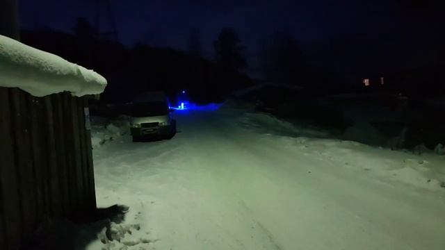 Синее пятно/ИЖ/подсветка колёс/ночной выезд.. смотреть онлайн