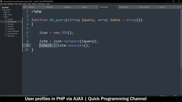 User profiles in PHP with source code | Login & Signup | AJAX, Javascript, Bootstrap responsive css