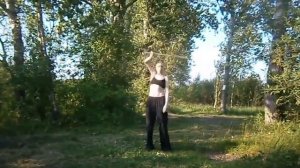 Забавное вращение палки :-)