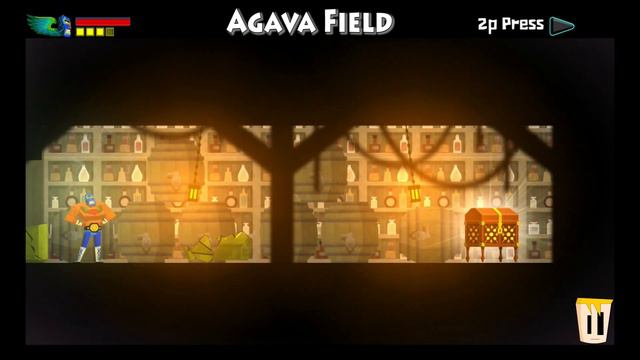 Guacamelee! 1. Agava Field (All Chest) смотреть онлайн