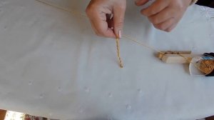 Подхват с кистью для штор своими руками 4. Скрученная бахрома и как собрать подхват.