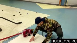 Синтетический Лёд для Хоккея с Шайбой. Пазлы 48х48 см