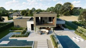 Проект двухуровневого дома с оригинальной планировкой