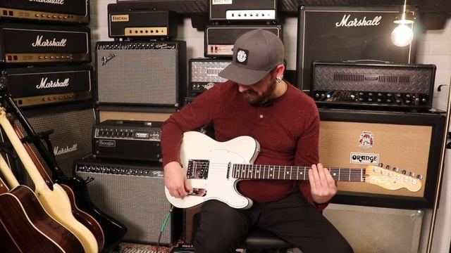 Review & Demo | 2019 Fender American Telecaster Ultra Arctic Pearl смотреть онлайн