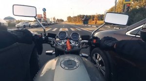 Yamaha XJR 1200 & Honda VFR 800 Moscow - Taldom - Moscow