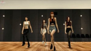 The Sims 4 : BLACKPINK - 'PARTITION (Beyonce)' DANCE COVER PRACTICE | 심즈4 블랙핑크 안무영상
