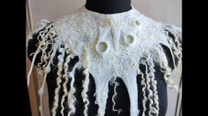 Комплект валяных аксессуаров "Шик"