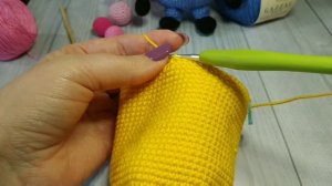 Уроки по вязанию игрушек. Урок 2 Голова-тело миньона