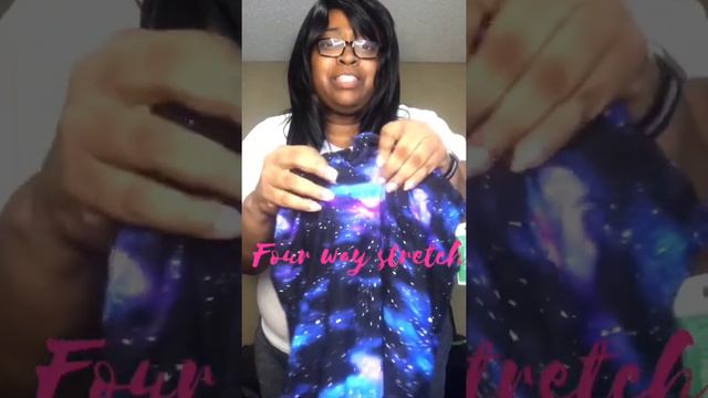 Super Soft Blue Space Plus Size Joggers смотреть онлайн