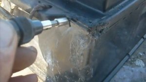 Ремонт АКБ.УДАЧНЫЙ!!!Трещина на банке.Repair of battery.GOOD!!!Crack on Bank.