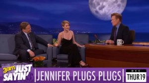 Just Sayin' - Jennifer Lawrence's Butt Plug Confession on Conan