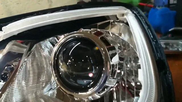 Рено Дастер тюнинг фар, установка би линз OLLO 2,5 fog, ксенон OLLO can. Автолайт автосвет смотреть онлайн