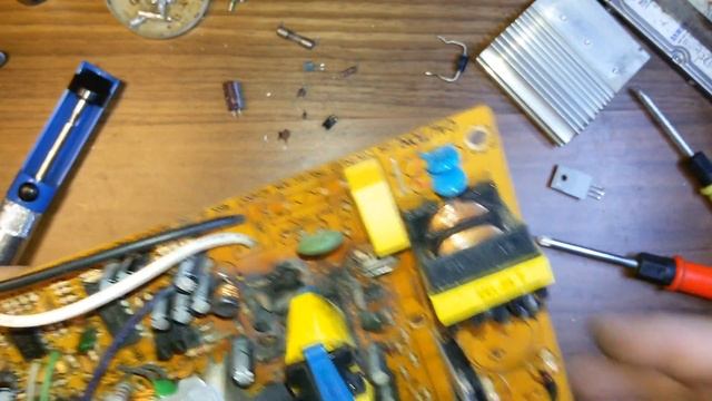 Ремонт компьютерного блока питания , как отремонтировать дежурку. смотреть онлайн