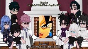 Jujutsu Kaisen Characters React to Goku | Gacha React | Dragon Ball | Tiktok