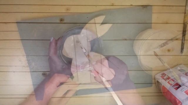 Пасхальный декор. Кролик из мусора.[diy]